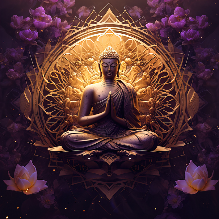 Tranh phật Buddha (9331)